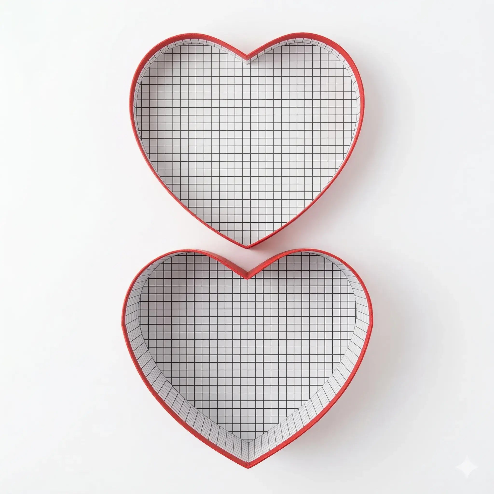 Caja de Regalo Corazón Rojo (18x17x8cm)