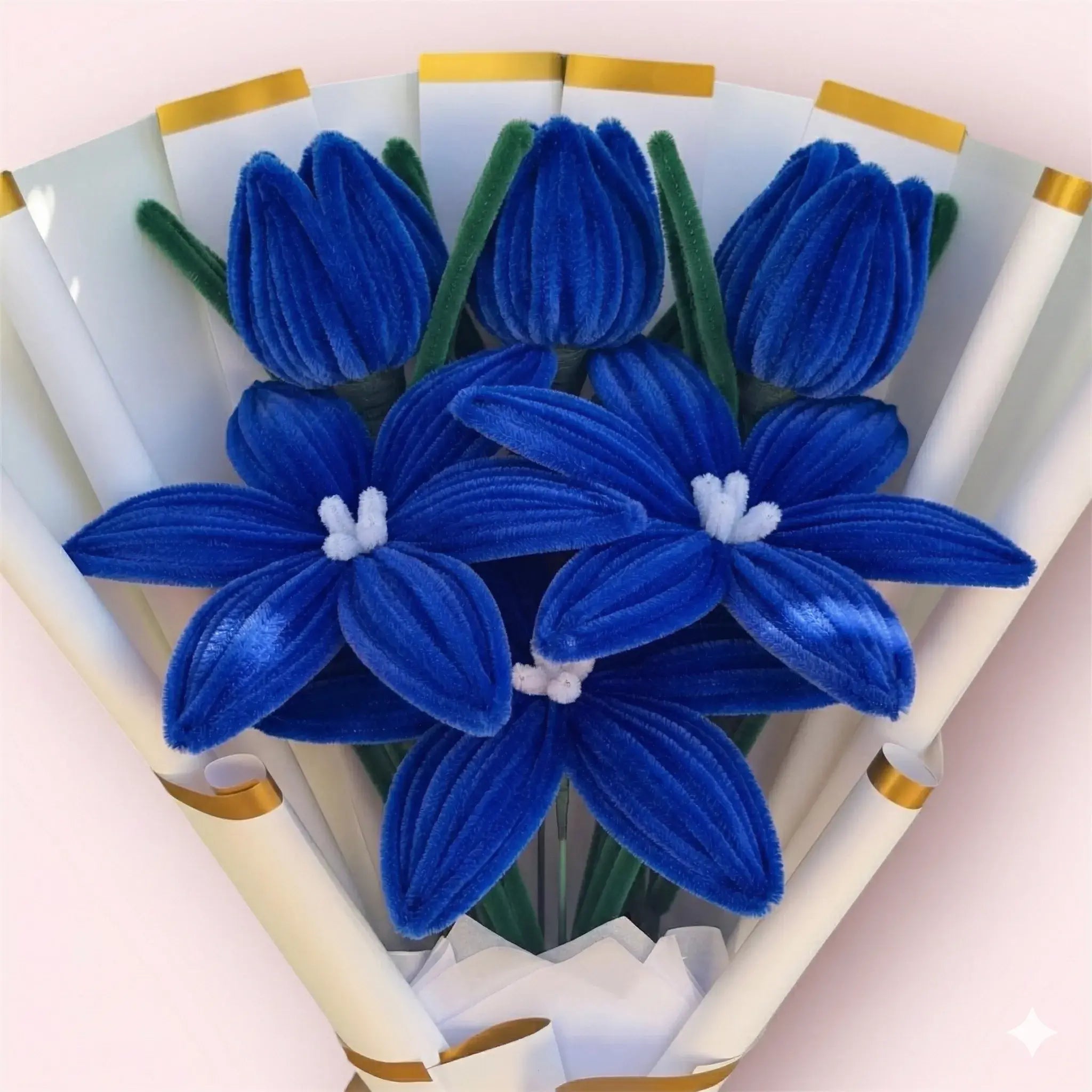 Ramo de 3 Lirios y 3 Tulipanes