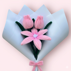 Ramo de 1 Lirio y 2 Tulipanes