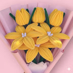 Ramo de 3 Lirios y 3 Tulipanes