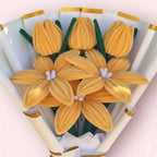 Ramo de 3 Lirios y 3 Tulipanes