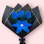 Ramo de 1 Lirio y 3 Tulipanes