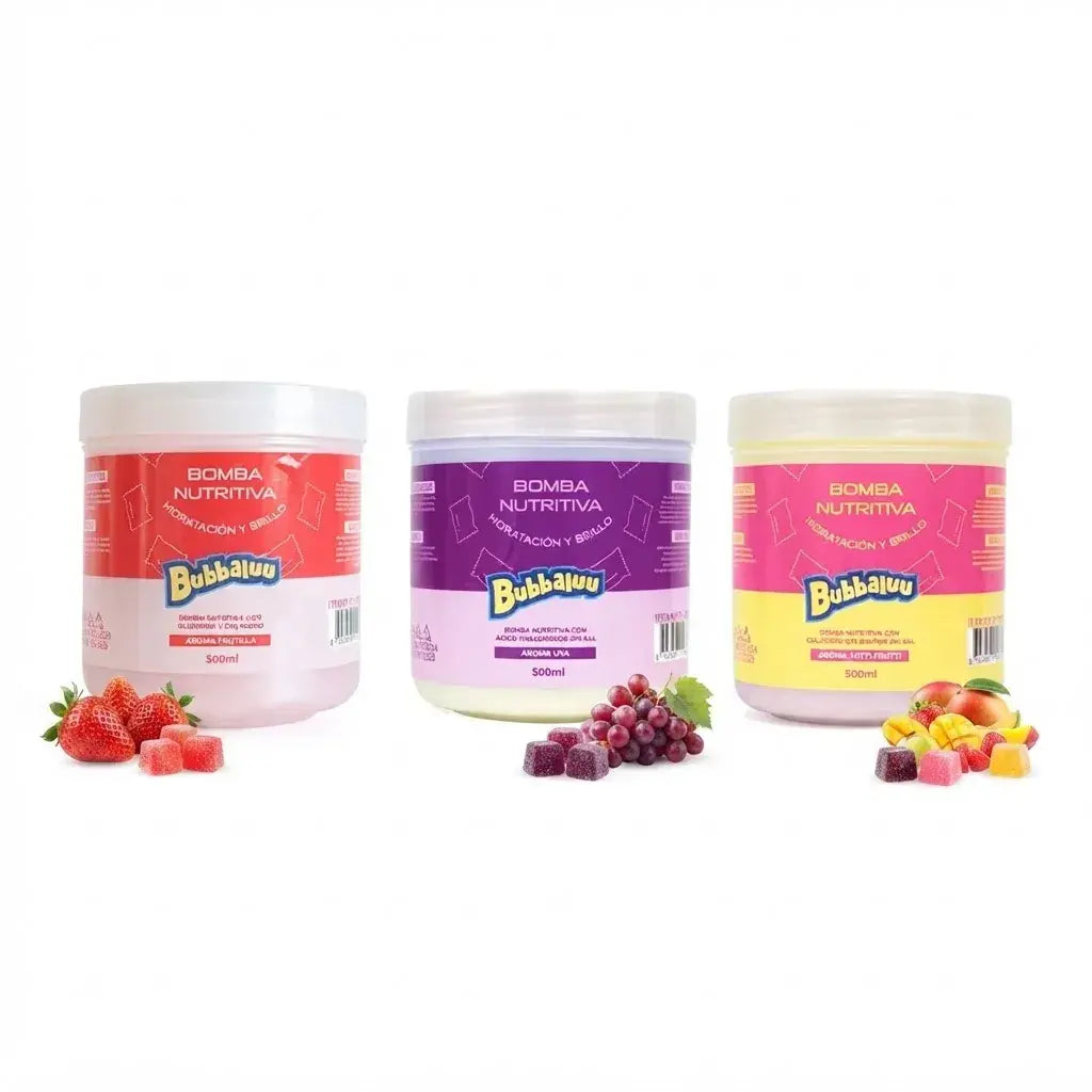Bomba Nutritiva Capilar Bubbaluu 500ml