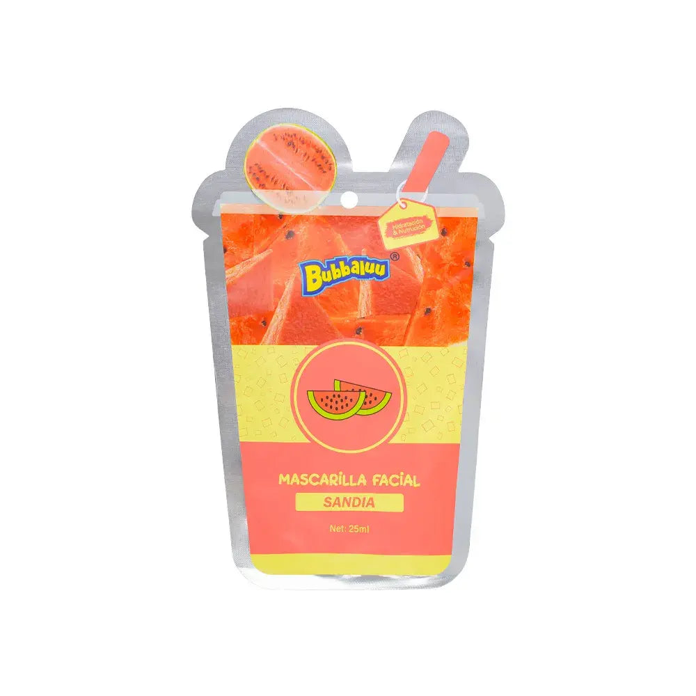 Mascarilla Facial Frutal Bubbaluu 25ml
