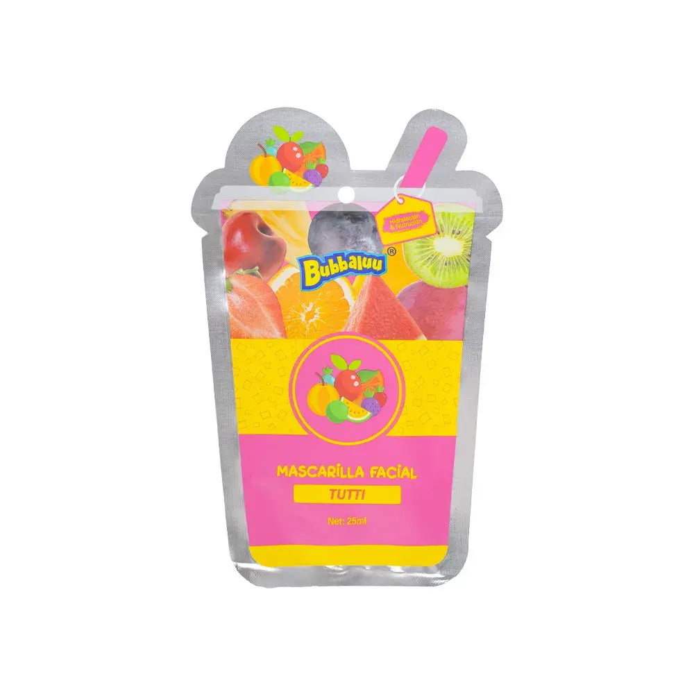 Mascarilla Facial Frutal Bubbaluu 25ml