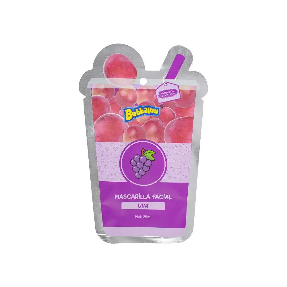 Mascarilla Facial Frutal Bubbaluu 25ml