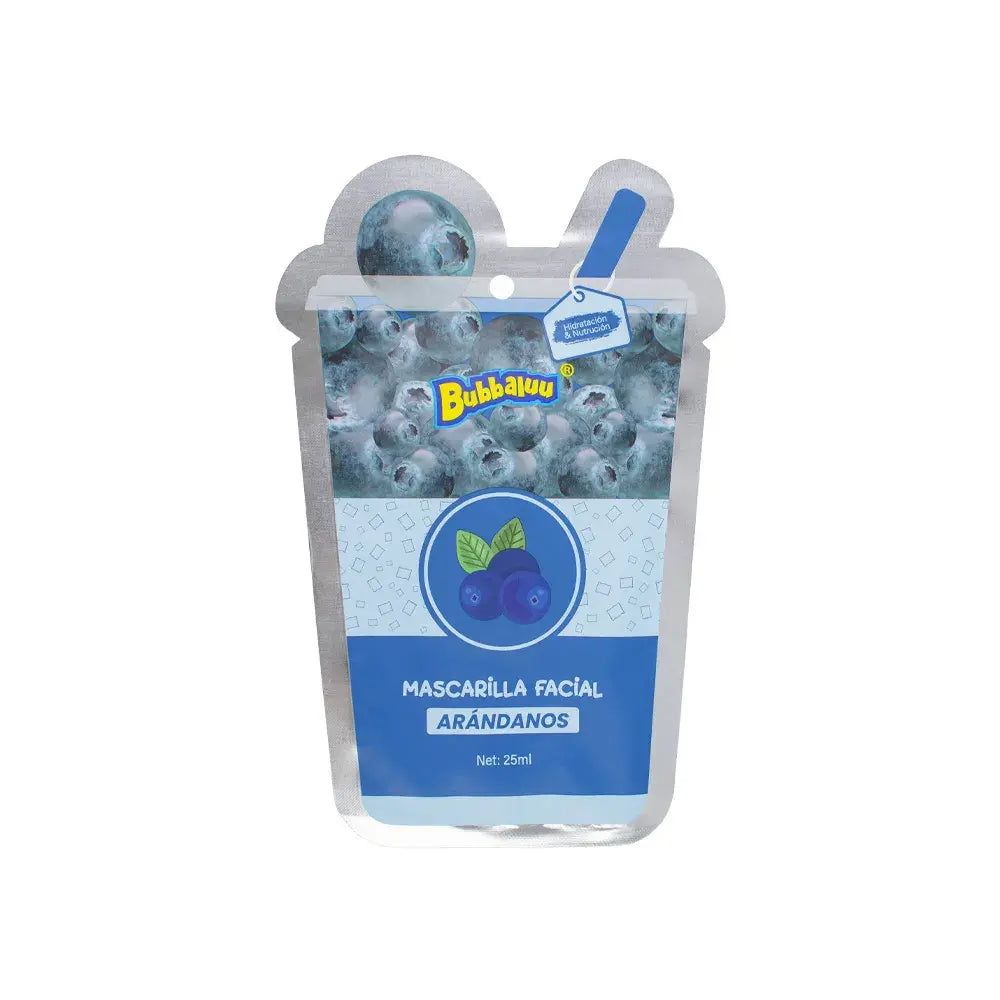 Mascarilla Facial Frutal Bubbaluu 25ml