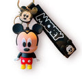 Llavero Mickey Mouse y Minnie Mouse 3D (Colección Disney)