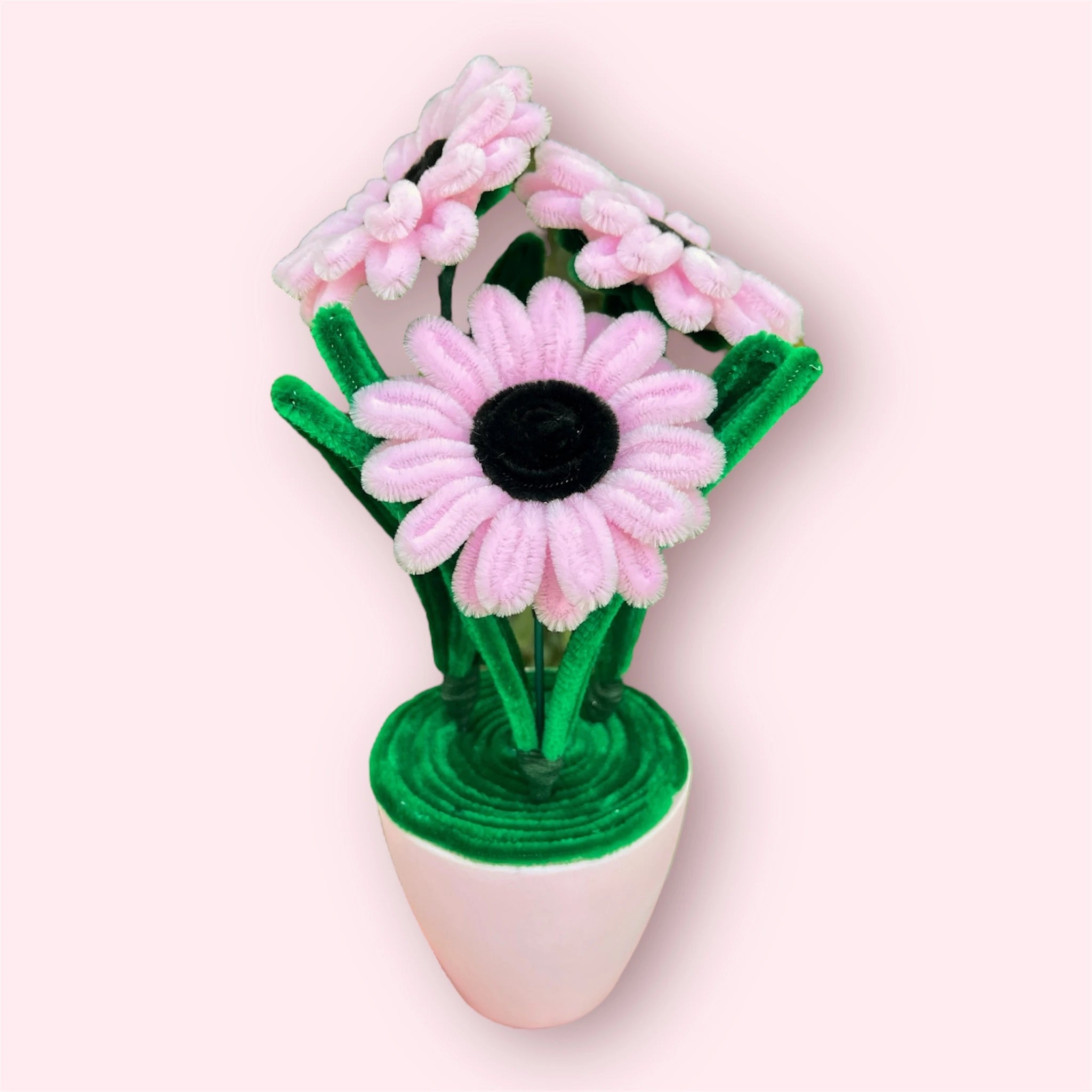 Macetero de 3 Gerberas