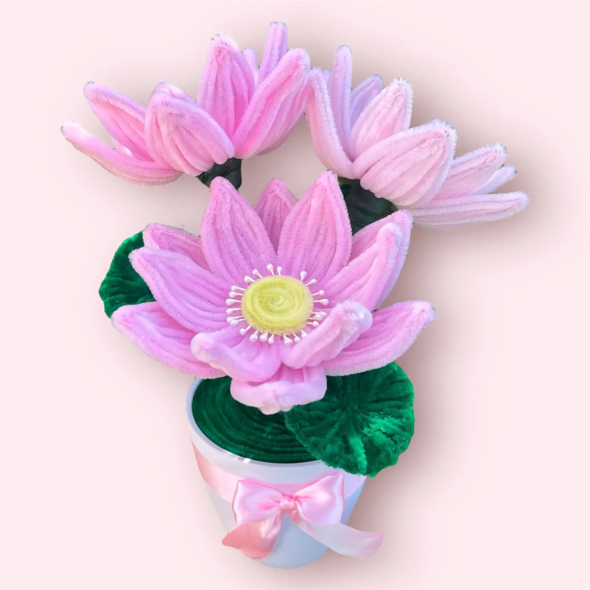 Macetero de 3 Flor de Loto