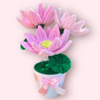 Macetero de 3 Flor de Loto