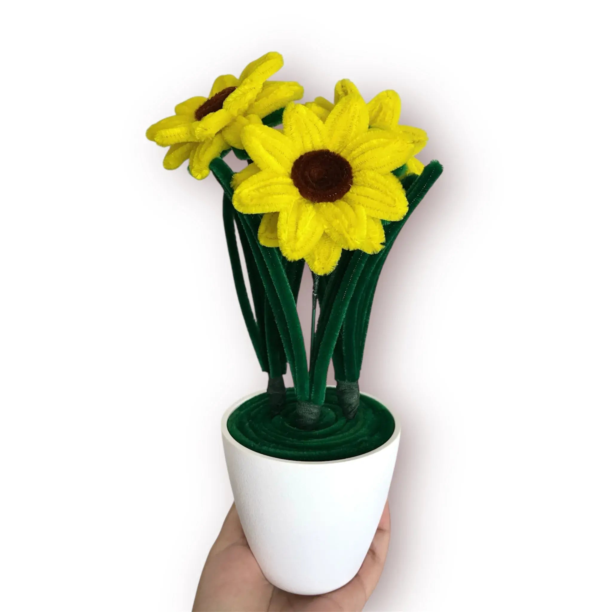 Macetero de 3 Girasoles