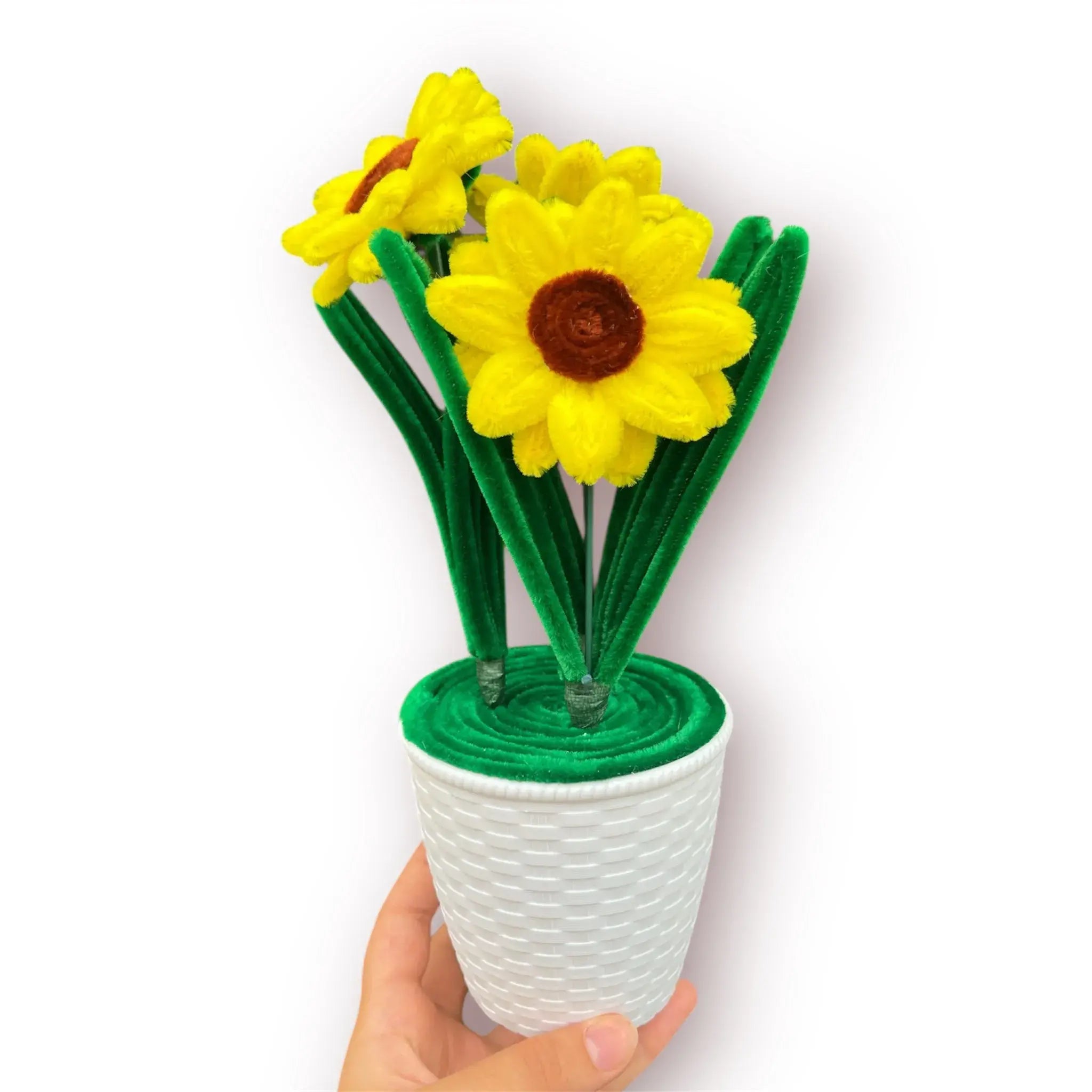 Macetero de 3 Girasoles