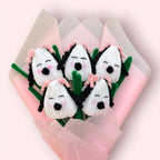 Ramo tulipanes Snoopy