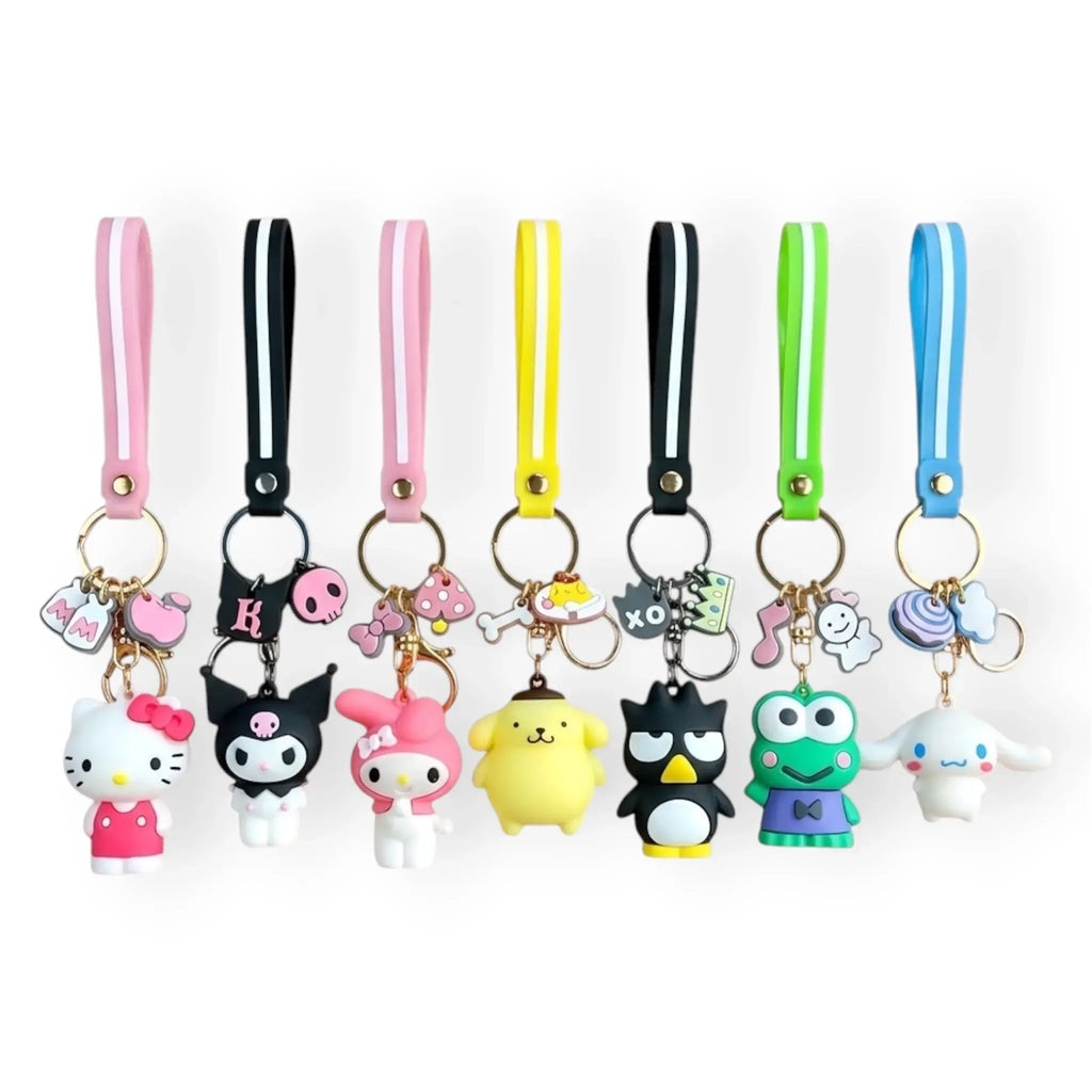 Llaveros Sanrio de silicona