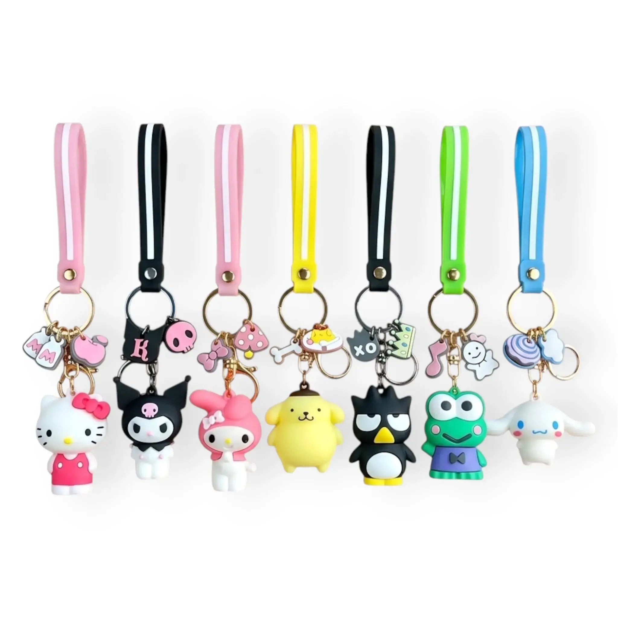 Llaveros Sanrio de silicona
