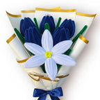 Ramo de 1 Lirio y 5 Tulipanes