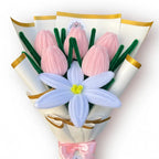 Ramo de 1 Lirio y 5 Tulipanes