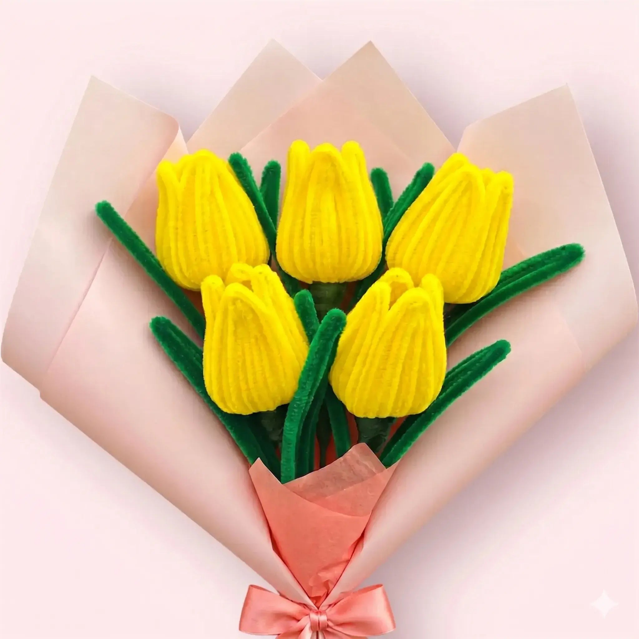 Ramo_5_tulipanes_amarillo rosa
