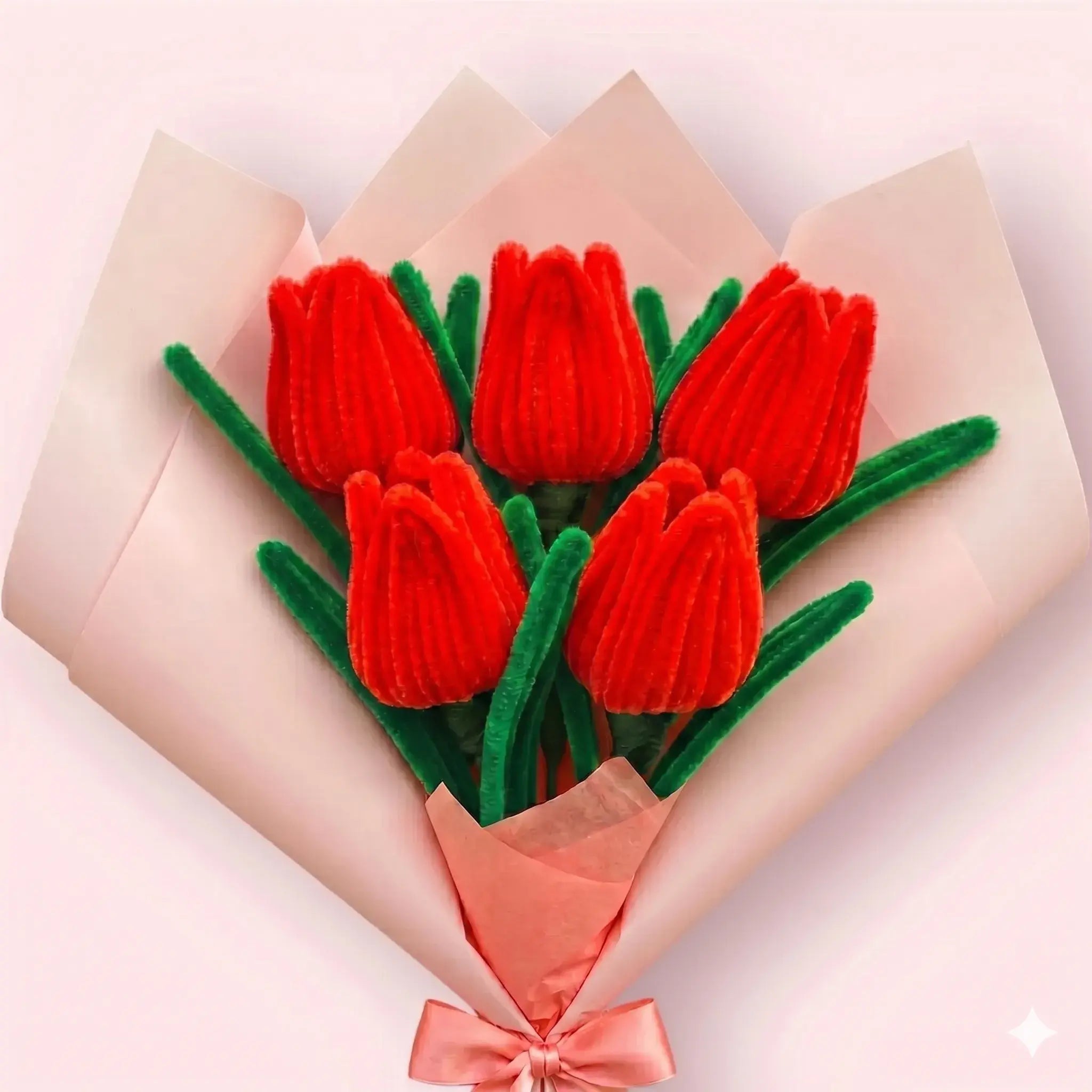 Ramo_5_tulipanes_rojo_rosa