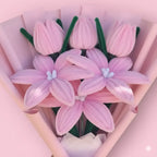 Ramo de 3 Lirios y 3 Tulipanes