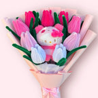 Ramo Hello Kitty - 9 Tulipanes