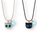 Set collares de gato con esfera luminosa