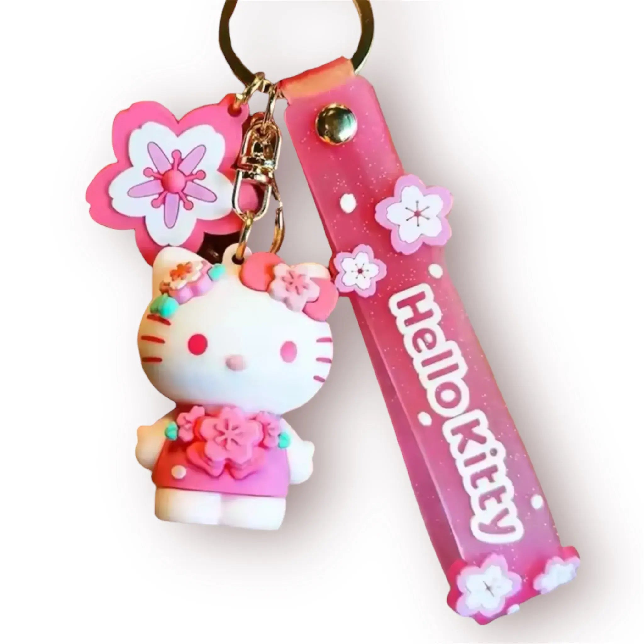 Llavero Hello Kitty Sakura (Colección Sanrio)